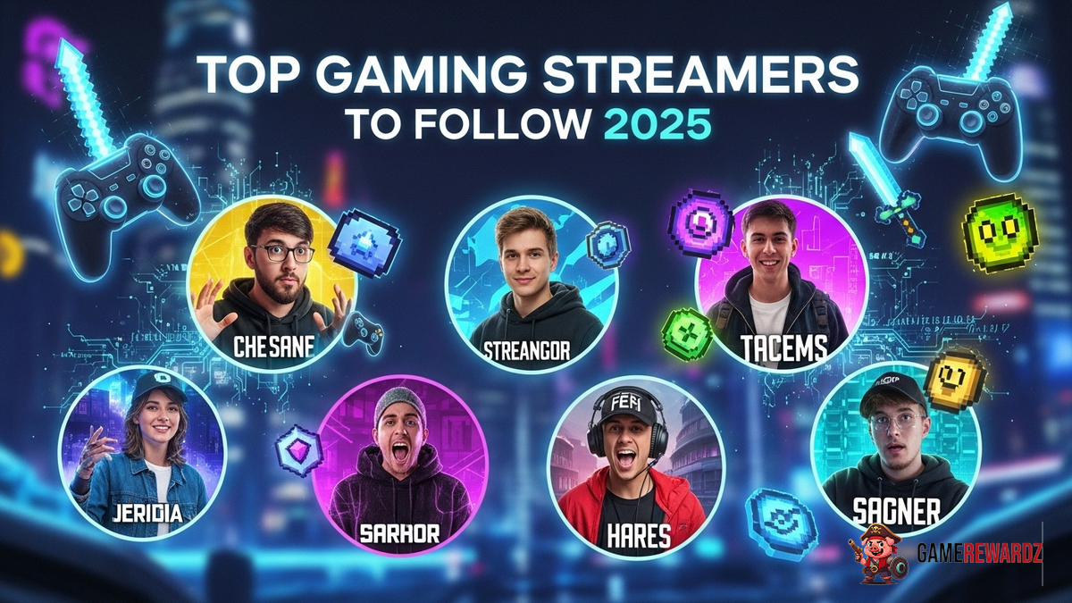 Top Gaming Streamers to Follow 2025